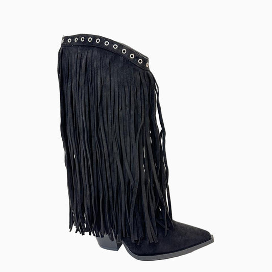 Fringe  Boots    B102
