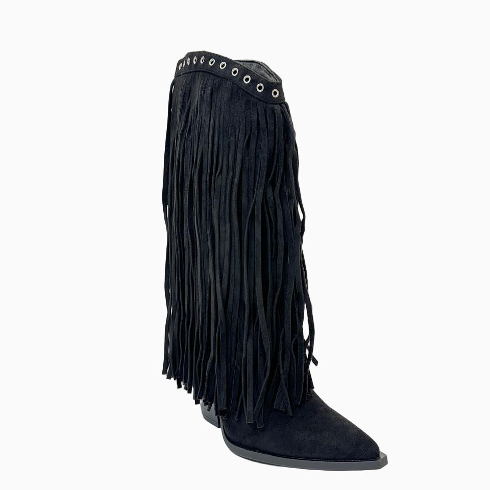 Fringe  Boots    B102