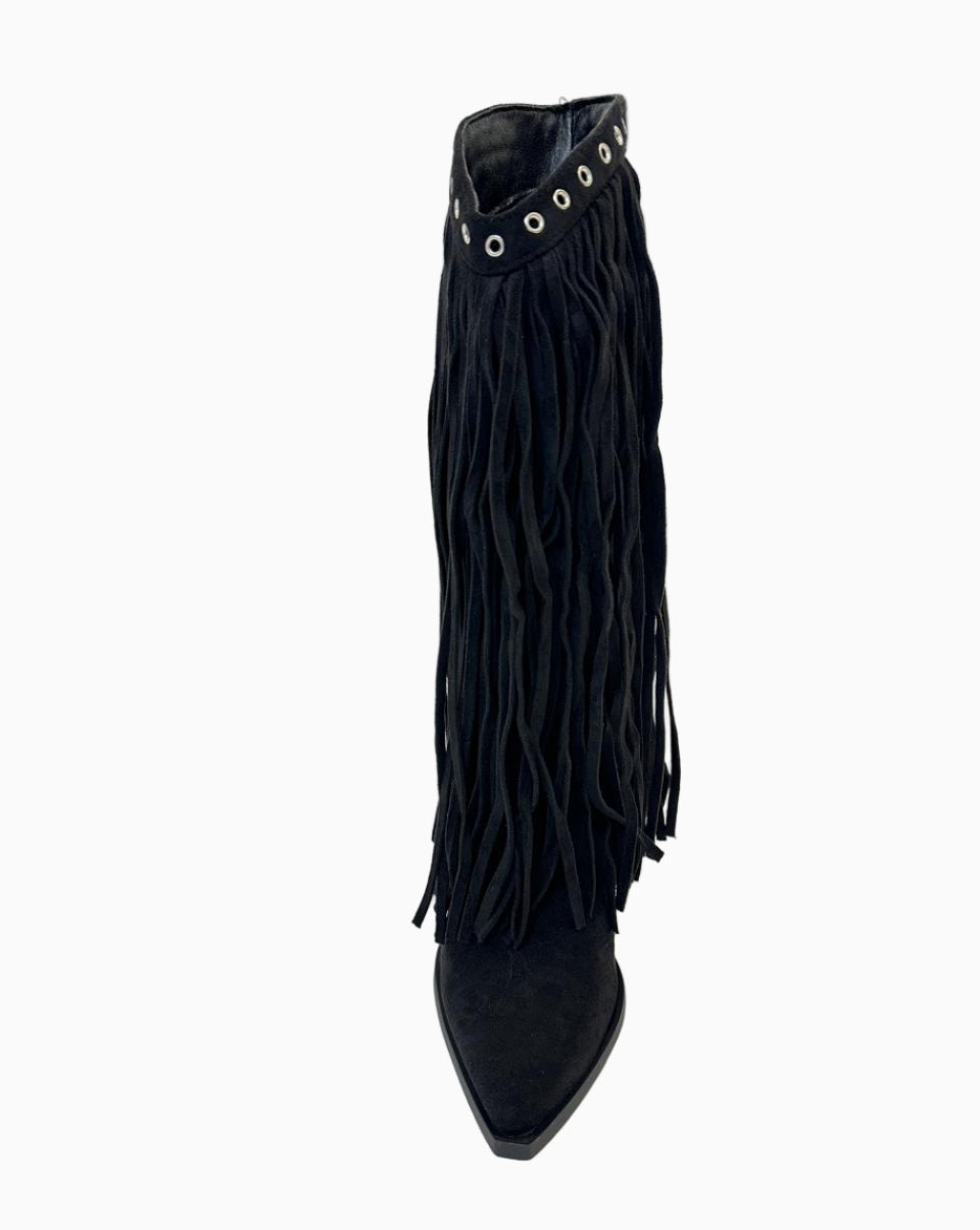 Fringe  Boots    B102