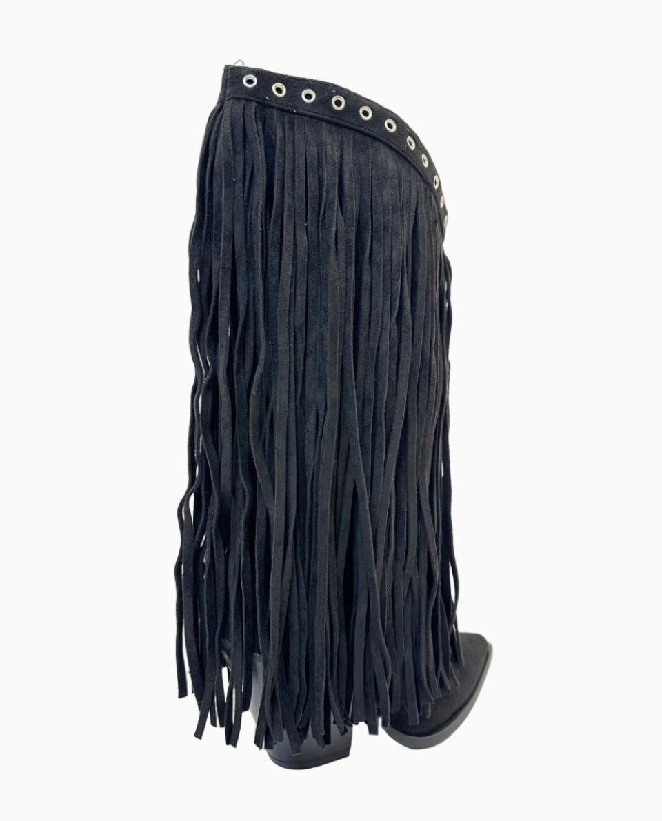 Fringe  Boots    B102