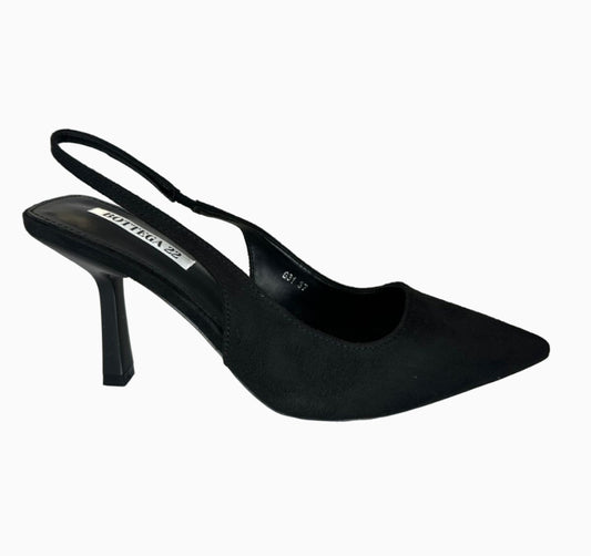 Maria  Suede Heels  B120