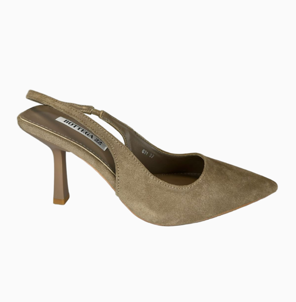 Maria  Suede Heels  B120