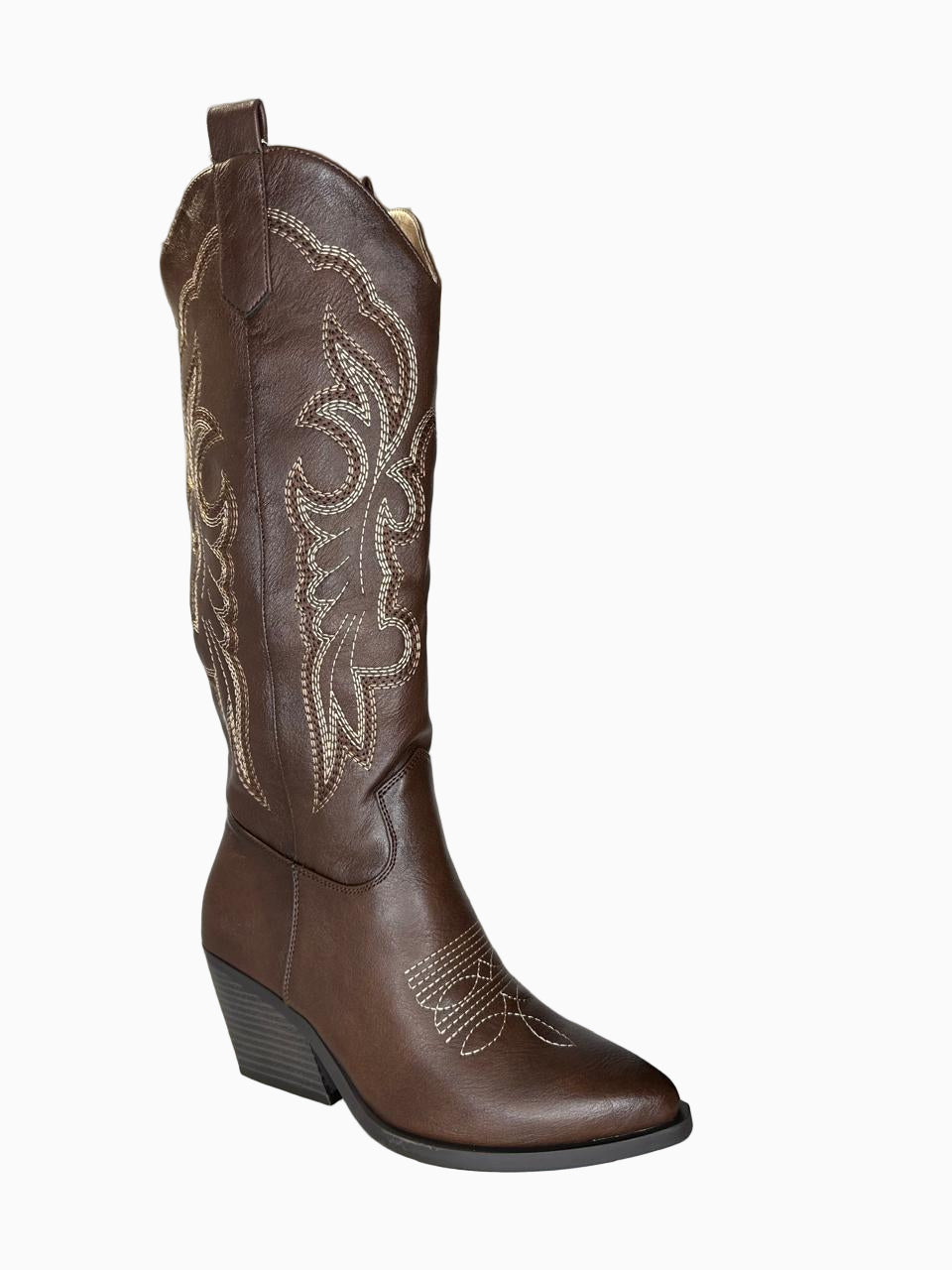 Cowboy  leather  Boots   B142