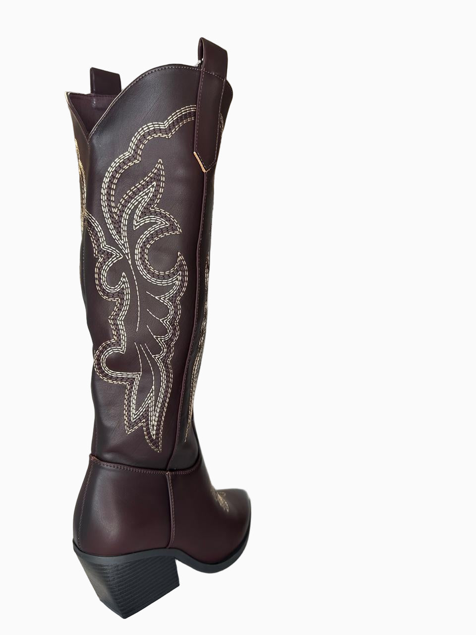 Cowboy  leather  Boots   B142