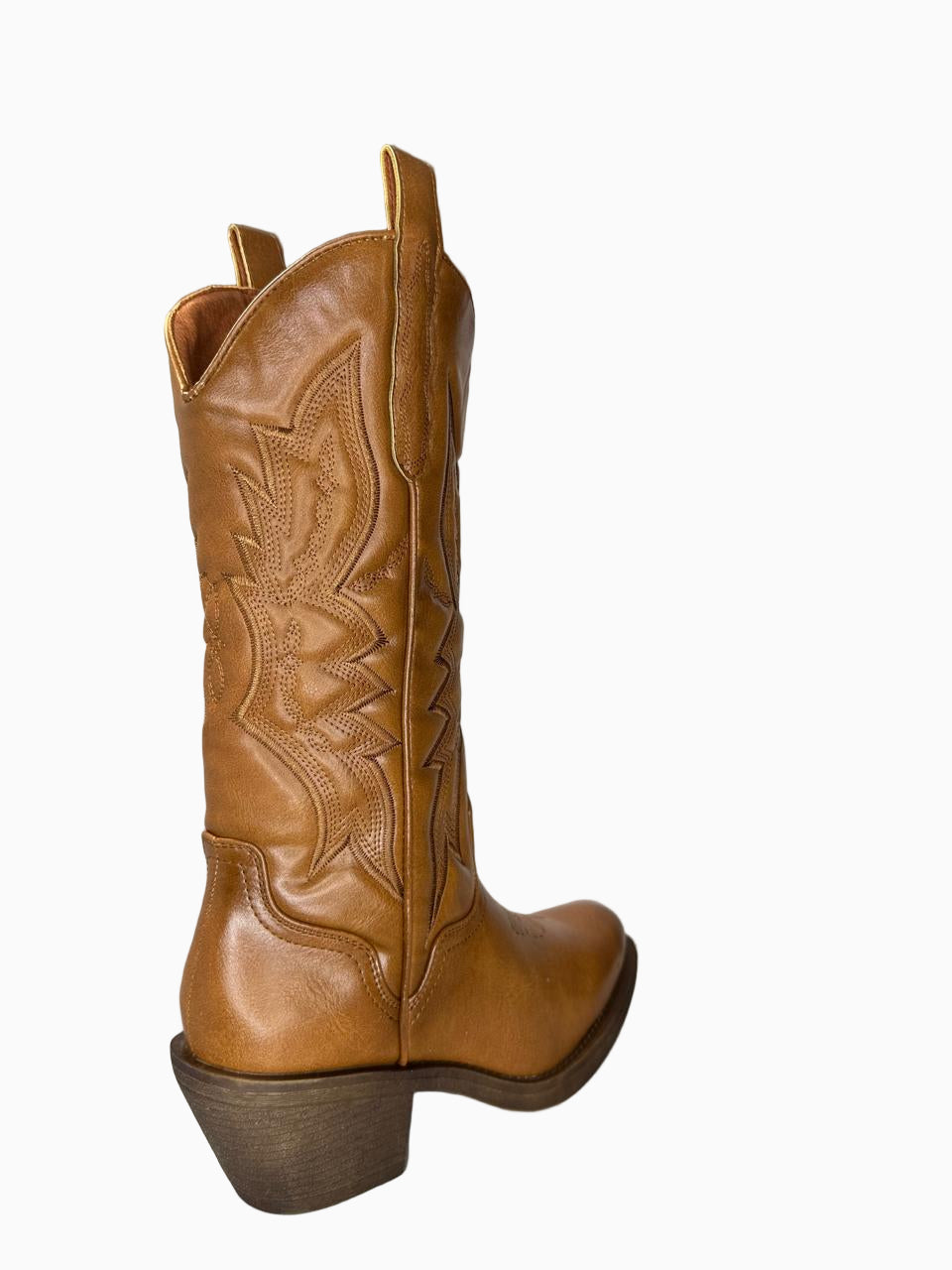 Cowboy  leather  Boots   B138