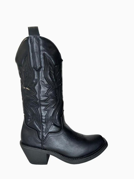 Cowboy  leather  Boots   B138