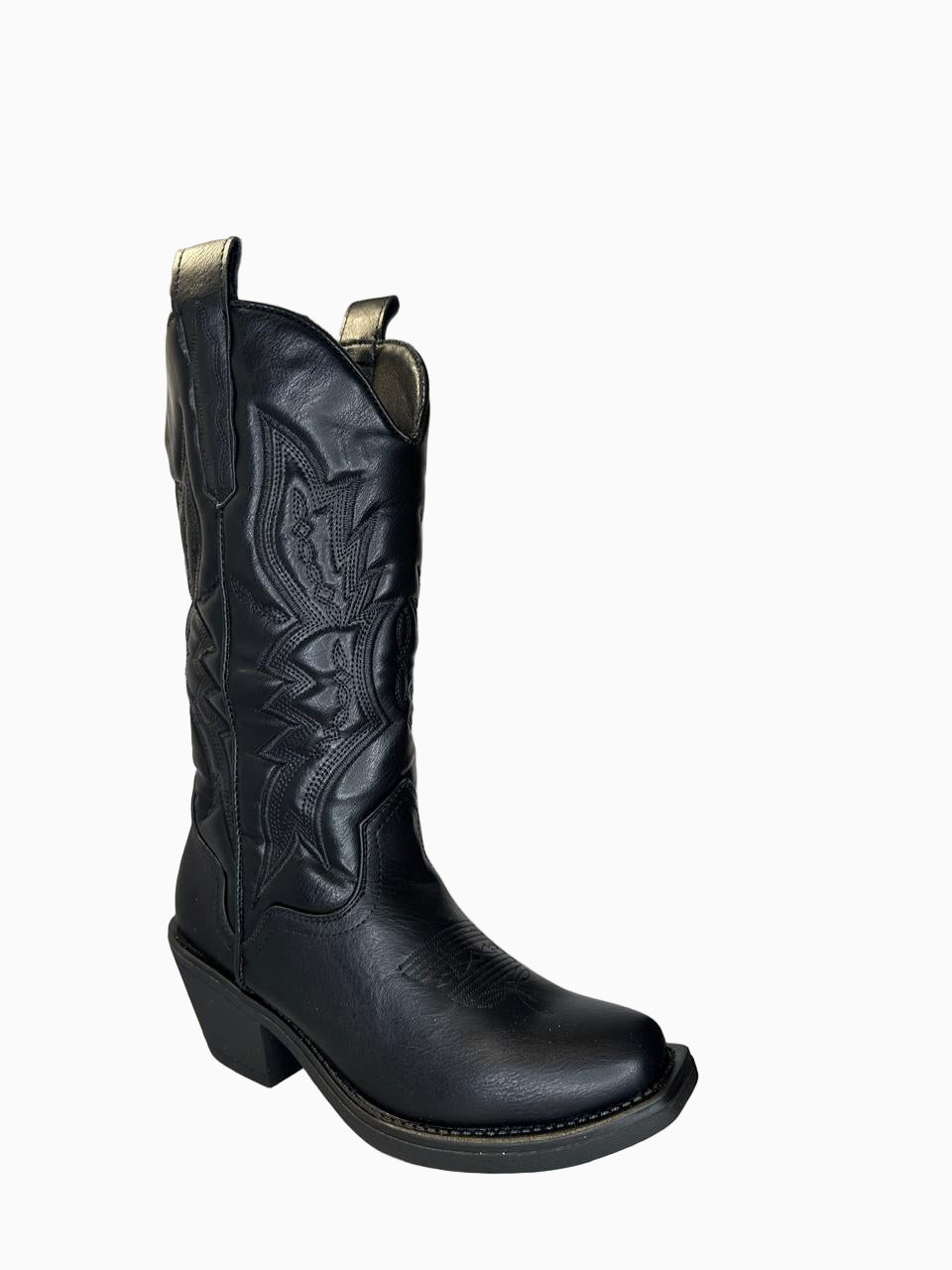 Cowboy  leather  Boots   B138