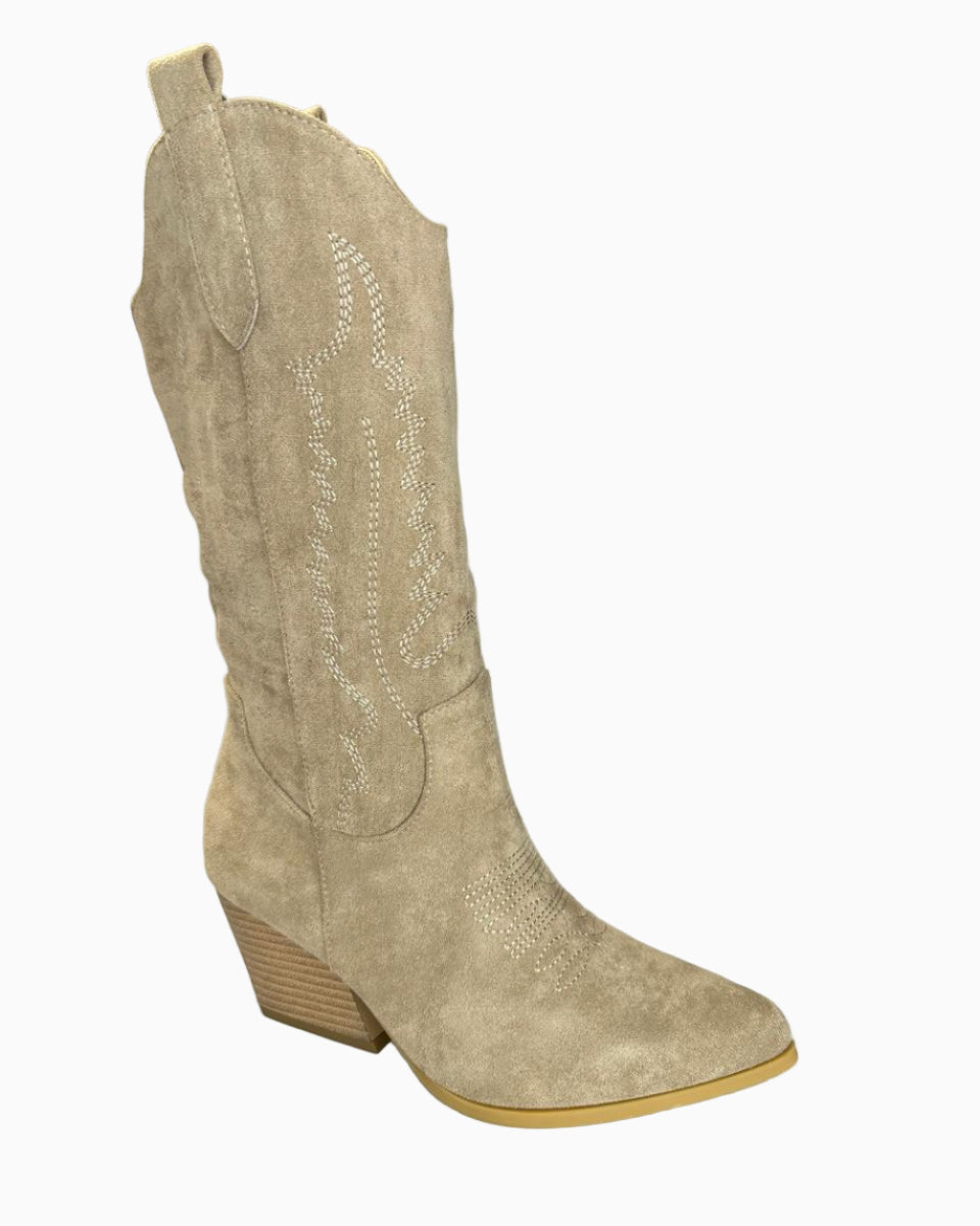 Dakota Suede Boots   B129